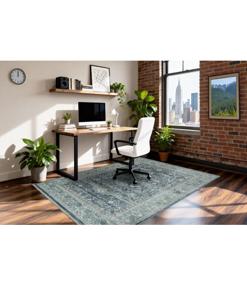 Dynamic Rugs JUNO Blue 6881 2ft. 2in. x 7ft. 5in. Rect. Rug
