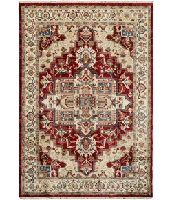 Dynamic Rugs JUNO Ivory/Red 6882 5ft. 3in. x 7ft. 7in. Rect. Rug
