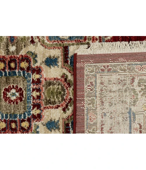 Dynamic Rugs JUNO Ivory/Red 6882 5ft. 3in. x 7ft. 7in. Rect. Rug