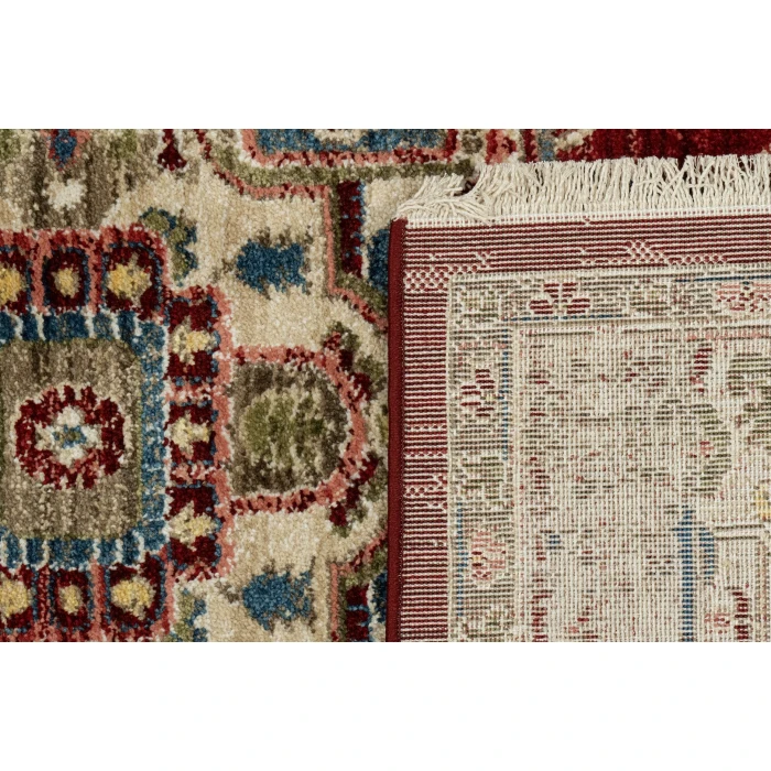 Dynamic Rugs JUNO Ivory/Red 6882 6ft. 7in. x 9ft. 2in. Rect. Rug