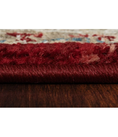 Dynamic Rugs JUNO Ivory/Red 6882 5ft. 3in. x 7ft. 7in. Rect. Rug