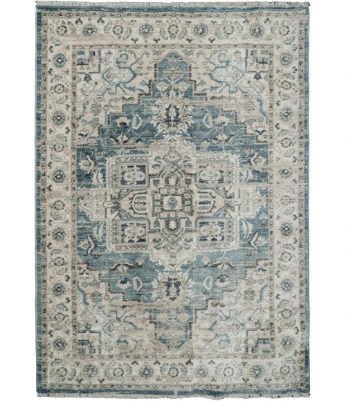 Dynamic Rugs JUNO Light Blue/Cream 6882 3ft. 11in. x 5ft. 7in. Rect. Rug