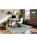 Dynamic Rugs JUNO Light Blue/Cream 6882 2ft. 2in. x 7ft. 5in. Rect. Rug