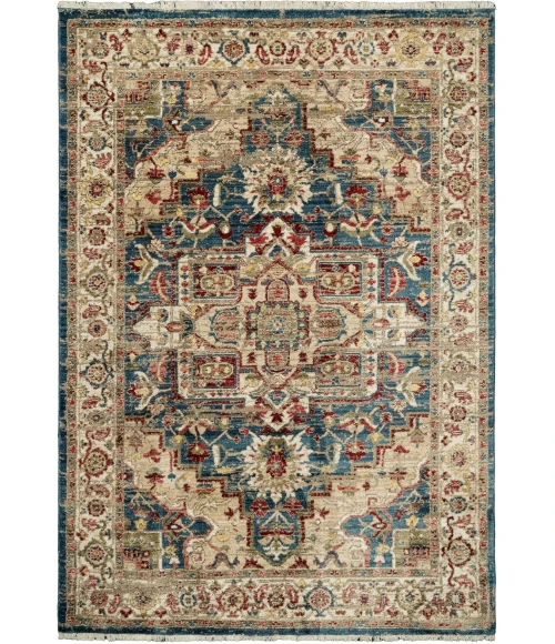 Dynamic Rugs JUNO Navy/Red 6882 3ft. 11in. x 5ft. 7in. Rect. Rug
