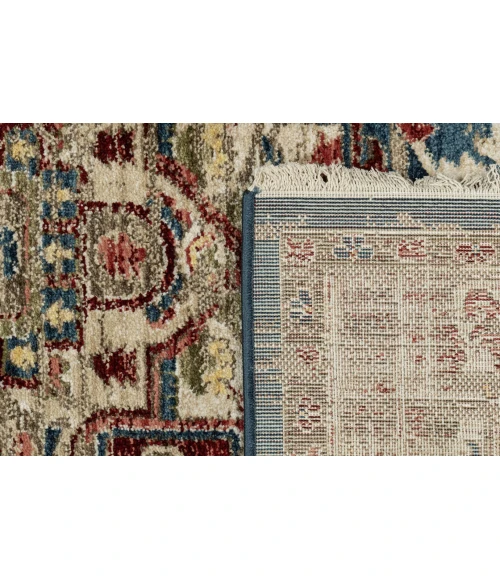 Dynamic Rugs JUNO Navy/Red 6882 2ft. 2in. x 7ft. 5in. Rect. Rug