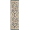 Dynamic Rugs JUNO Navy/Red 6882 2ft. 2in. x 7ft. 5in. Rect. Rug