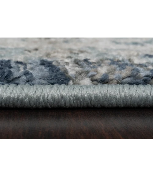 Dynamic Rugs JUNO Dark Blue/Cream 6882 5ft. 3in. x 7ft. 7in. Rect. Rug