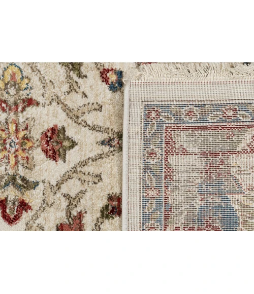 Dynamic Rugs JUNO Ivory/Red 6883 5ft. 3in. x 7ft. 7in. Rect. Rug