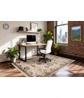 Dynamic Rugs JUNO Ivory/Red 6883 5ft. 3in. x 7ft. 7in. Rect. Rug