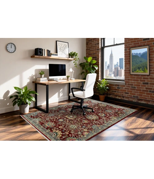 Dynamic Rugs JUNO Red 6883 2ft. 2in. x 7ft. 5in. Rect. Rug