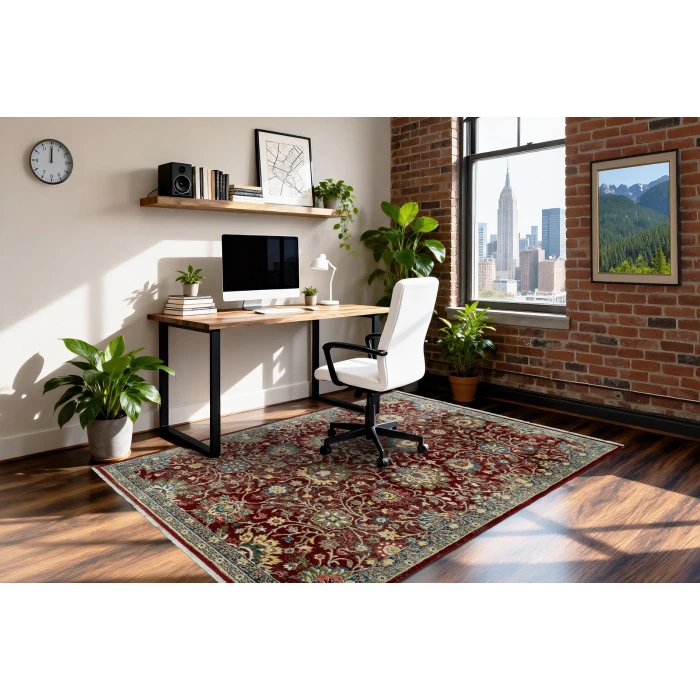 Dynamic Rugs JUNO Red 6883 2ft. x 3ft. 11in. Rect. Rug
