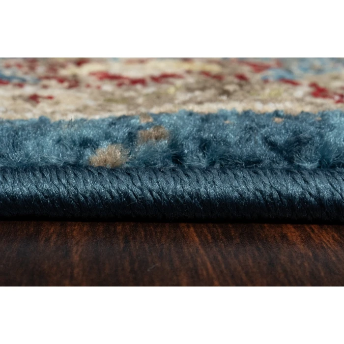 Dynamic Rugs JUNO Navy 6883 6ft. 7in. x 9ft. 2in. Rect. Rug