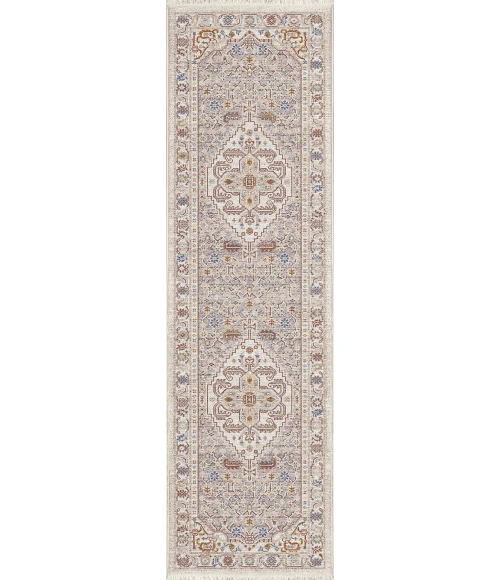 Dynamic Rugs JUNO Cream/Grey/Multi 6884 2ft. 2in. x 7ft. 5in. Rect. Rug