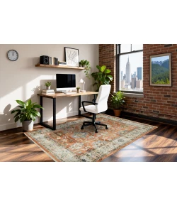 Dynamic Rugs JUNO Rust/Ivory/Multi 6885 2ft. x 3ft. 11in. Rect. Rug