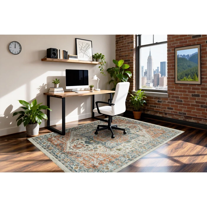 Dynamic Rugs JUNO Beige/Multi 6887 2ft. x 3ft. 11in. Rect. Rug