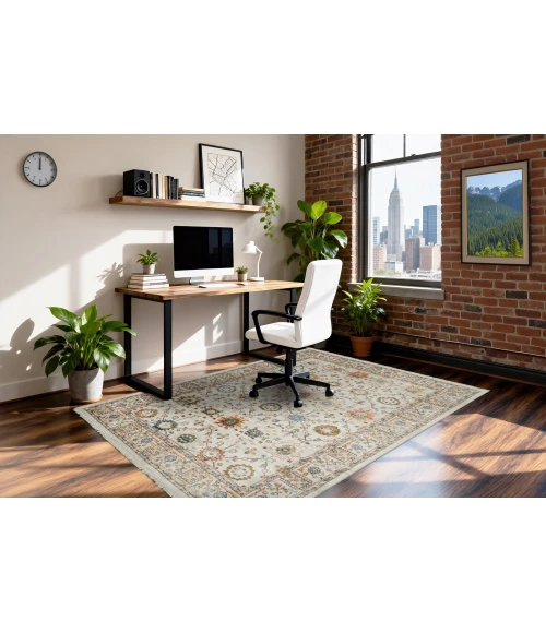 Dynamic Rugs JUNO Ivory/Multi 6888 6ft. 7in. x 9ft. 2in. Rect. Rug