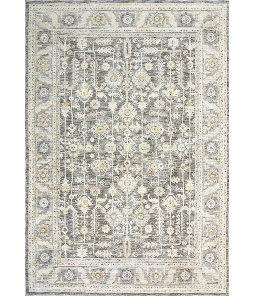 Dynamic Rugs JUPITER Grey/Multi 3107 5ft. 3in. Round Rug