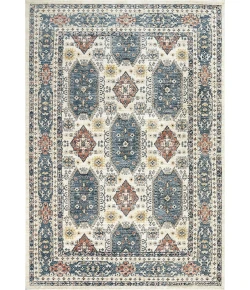 Dynamic Rugs JUPITER Beige/Navy/Multi 3108 2ft. 2in. x 11ft. Rect. Rug
