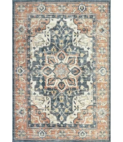 Dynamic Rugs JUPITER Beige/Navy/Copper 3110 2ft. 2in. x 11ft. Rect. Rug