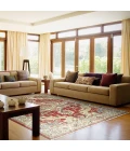 Dynamic Rugs JUNO Ivory/Red 6882 5ft. 3in. x 7ft. 7in. Rect. Rug
