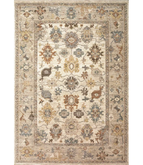 Dynamic Rugs KASHMIR Cream/Multi 18869 6ft. 3in. x 8ft. 6in. Rect. Rug