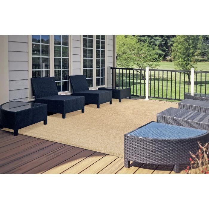 Dynamic Rugs KENAI Natural 8771 6ft. 7in. x 9ft. Rect. Rug