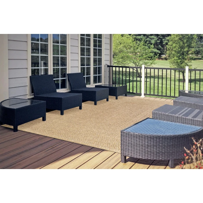 Dynamic Rugs KENAI Natural 8773 6ft. 7in. x 9ft. Rect. Rug