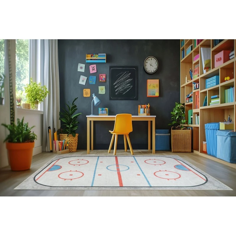 Dynamic Rugs KIDZ Ivory/Multi 8080 3ft. x 5ft. Rect. Rug