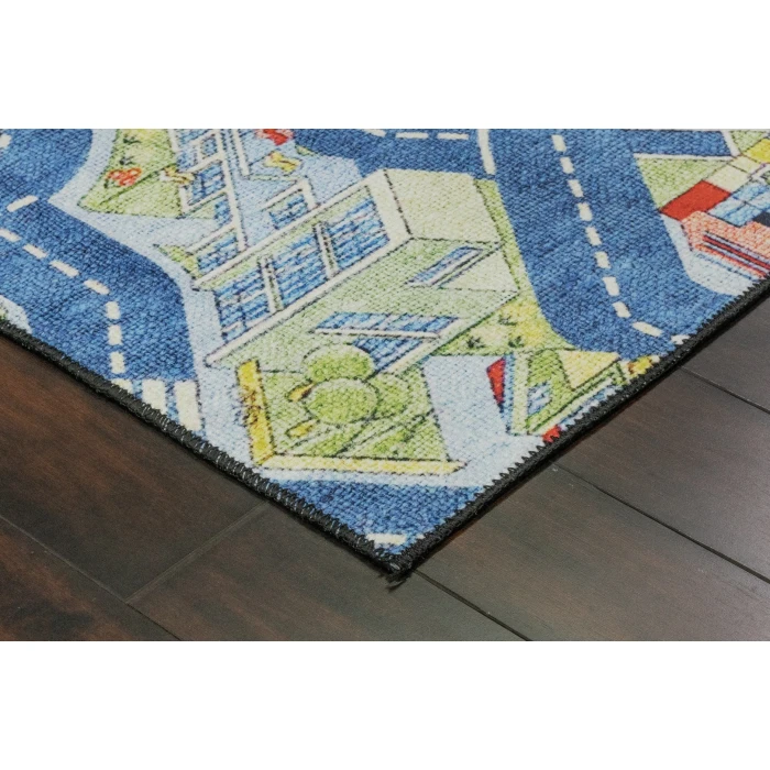 Dynamic Rugs KIDZ Multi 8081 4ft. x 6ft. Rect. Rug