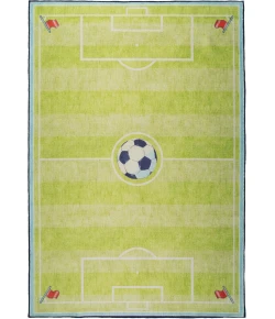Dynamic Rugs KIDZ Green 8082 5ft. x 7ft. Rect. Rug