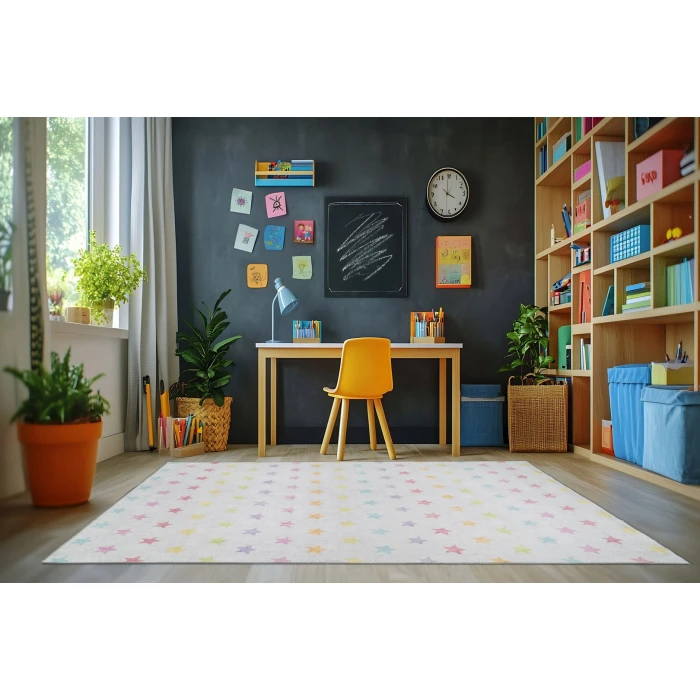 Dynamic Rugs KIDZ Ivory/Multi 8084 5ft. x 7ft. Rect. Rug