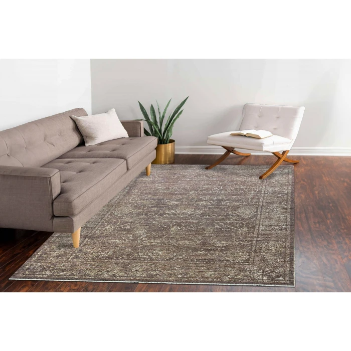 Dynamic Rugs KYRA Rust 13701 2ft. 2in. x 7ft. Rect. Rug