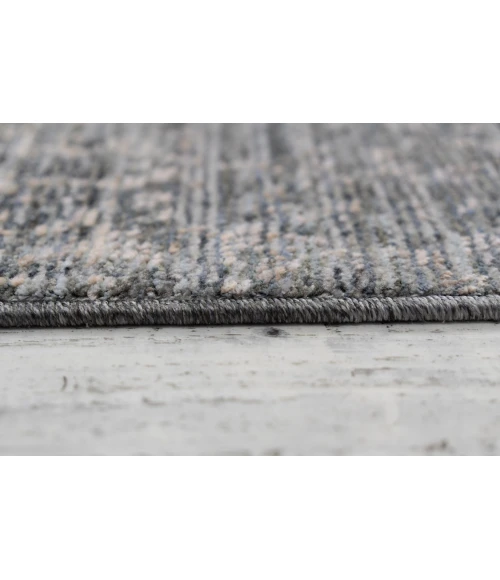 Dynamic Rugs KYRA Grey/Navy 13707 5ft. 3in. x 7ft. 7in. Rect. Rug