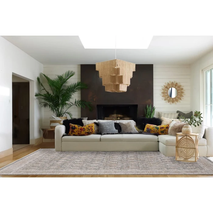 Dynamic Rugs LARA Beige/Grey/Cream 14621 12ft. x 15ft. Rect. Rug