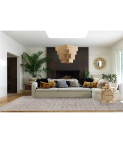 Dynamic Rugs LARA Beige/Grey/Cream 14623 7ft. 10in. x 10ft. 2in. Rect. Rug
