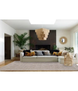 Dynamic Rugs LARA Beige/Cream/Grey 14624 7ft. 10in. x 10ft. 2in. Rect. Rug