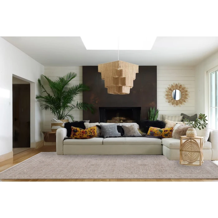 Dynamic Rugs LARA Beige/Cream/Grey 14624 9ft. 2in. x 12ft. 10in. Rect. Rug