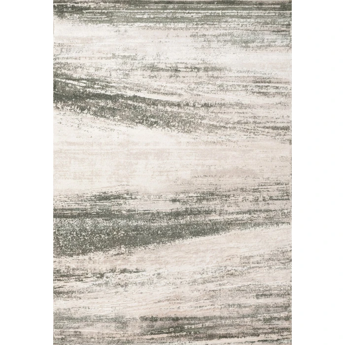 Dynamic Rugs LAZER Cream/Green 12675 5ft. 3in. x 7ft. Rect. Rug