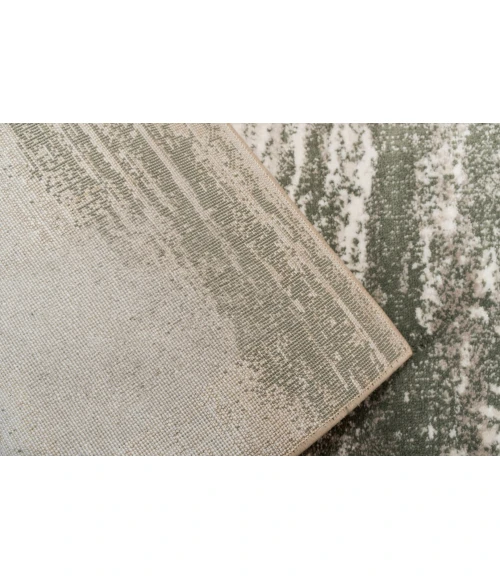 Dynamic Rugs LAZER Cream/Green 12675 7ft. 10in. x 10in. Rect. Rug