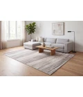 Dynamic Rugs LAZER Grey/Dark Grey 12675 5ft. 3in. x 7ft. Rect. Rug