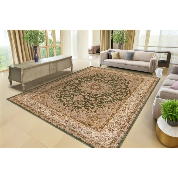 Dynamic Rugs LEGACY Green 58000 7ft. 10in. x 10ft. 10in. Rect. Rug