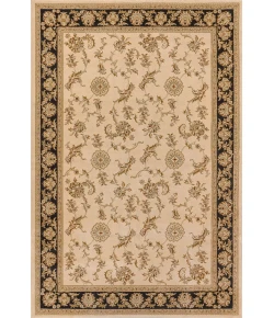 Dynamic Rugs LEGACY Ivory/Black 58017 7ft. 10in. x 10ft. 10in. Rect. Rug