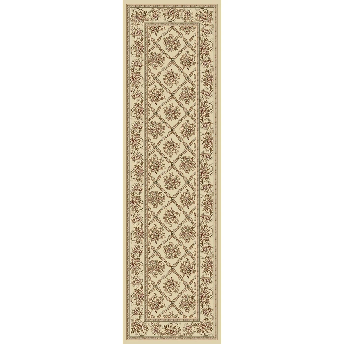 Dynamic Rugs LEGACY Ivory 58018 2ft. 2in. x 7ft. 7in. Rect. Rug