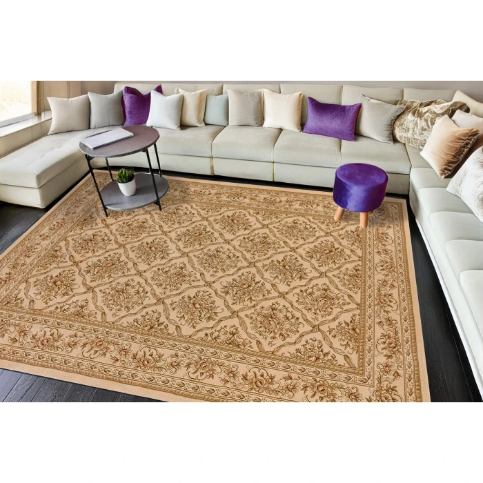 Dynamic Rugs LEGACY Ivory 58018 2ft. 2in. x 7ft. 7in. Rect. Rug