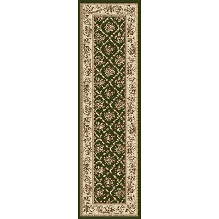 Dynamic Rugs LEGACY Green 58018 2ft. 2in. x 7ft. 7in. Rect. Rug