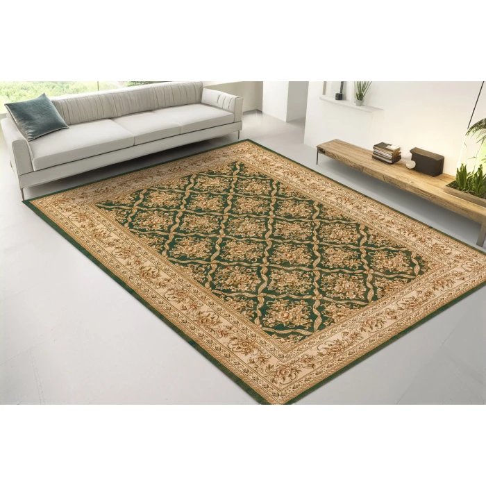 Dynamic Rugs LEGACY Green 58018 2ft. 2in. x 7ft. 7in. Rect. Rug