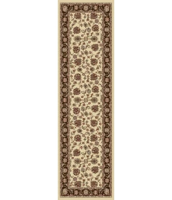 Dynamic Rugs LEGACY Cream/Brown 58020 2ft. 2in. x 7ft. 7in. Rect. Rug