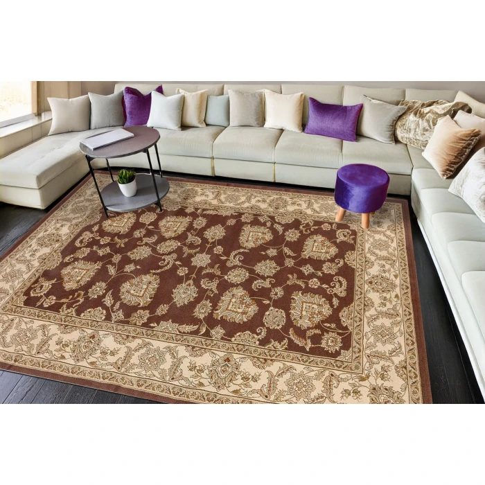 Dynamic Rugs LEGACY Brown 58020 2ft. 2in. x 7ft. 7in. Rect. Rug