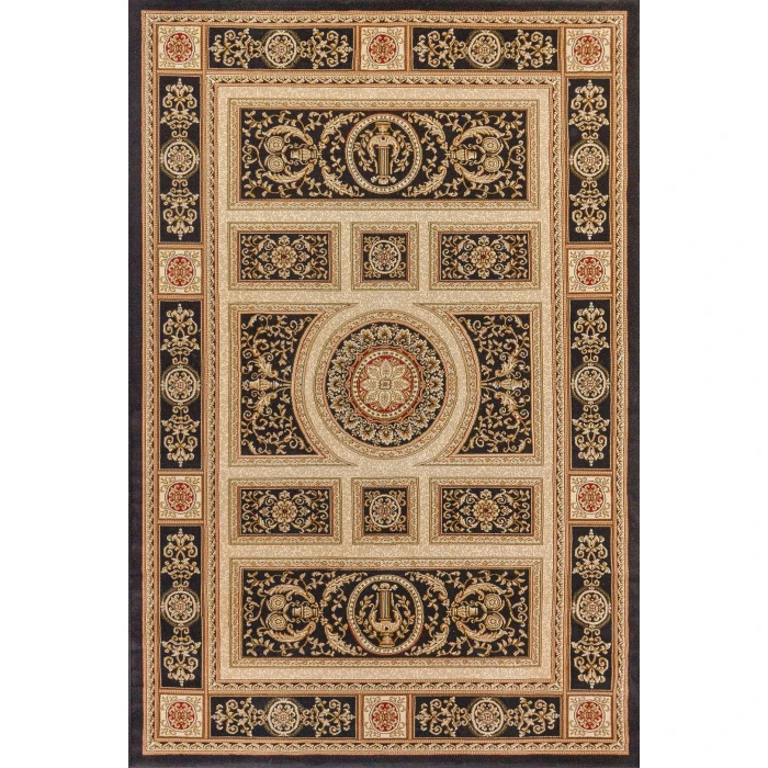 Dynamic Rugs LEGACY Black 58021 7ft. 10in. x 10ft. 10in. Rect. Rug