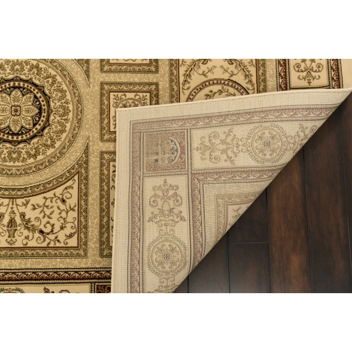 Dynamic Rugs LEGACY Ivory 58021 9ft. x 12ft. 10in. Rect. Rug